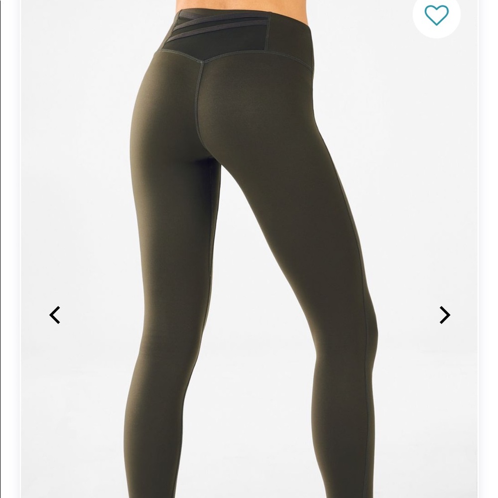 Fabletics trinity mesh high waisted leggings